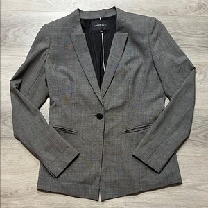 💎 Lafayette 148 Charcoal Women's Blazer size 6.